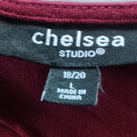 CHELSEA STUDIO Ladies Open Shoulder Blouse. Size 18/20 L. - Picture 3 of 4